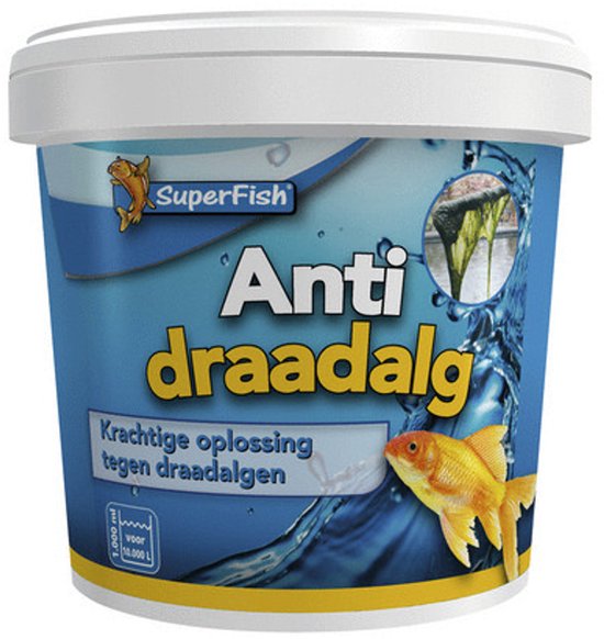 Superfish Anti Draadalg - Algenmiddelen - 1000 ml 10000 L