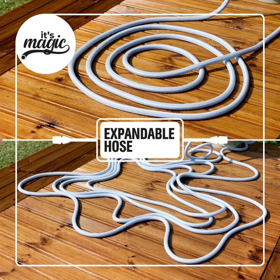Magic Blue Hose 20 Meters - Garden Water Irrigation Hose Water Hose Mould-Resistant, Flexible Garden Hose High Quality Washing Pipe Landscape Lawn Watering Equipment