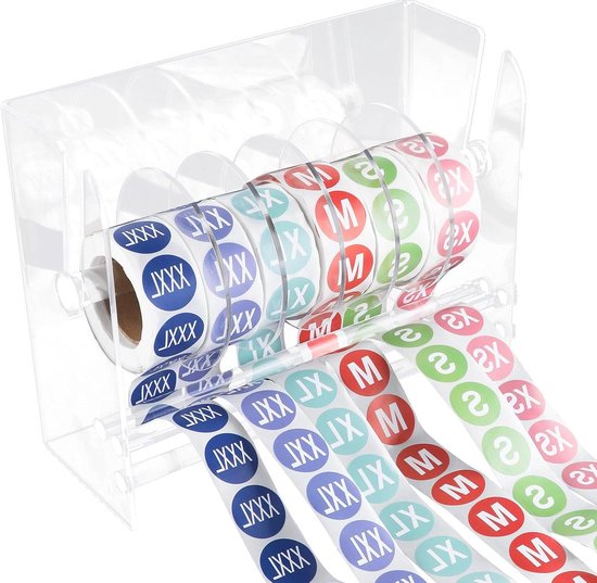 Label dispenser box voor Stickers op rol