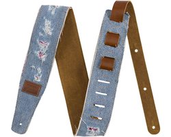 Fender 990638011 Wrangler gescheurde denim band, indigo