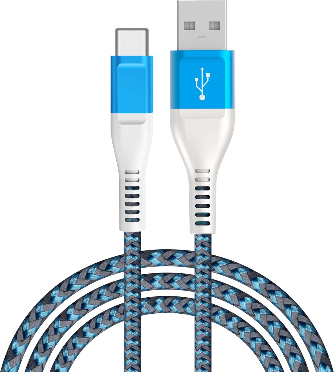TS8 BlueWave Connect USB-C naar USB-A kabel - 1 meter - Geschikt voor smartphones
