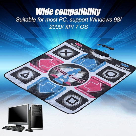 Dansmat, Elektronische Dansmatten, Antislip Duurzame Slijtvaste Dansmatten Met USB Voor Pc, Antislip Dansfitness Oefenpad Voor Kinderen, Volwassenen, Cadeau Voor Meisjes Jongens Dansmat, Elektronische Dansmatten, Antislip Duurzame Slijtvaste Dansmatten Met USB Voor Pc, Antislip Dansfitness Oefenpad Voor Kinderen, Volwassenen, Cadeau Voor Meisjes Jongens