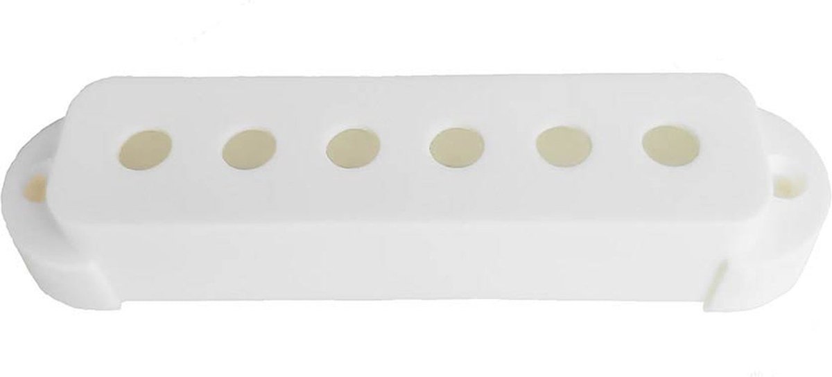 Allparts PC6405025 pickup covers voor Jaguar, wit, set van 2