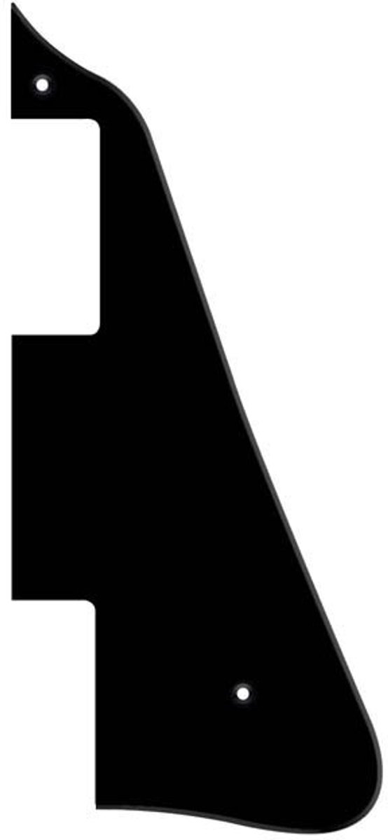 Boston LP-113-BM pickguard, LP-model, standard, 1 ply, black matt