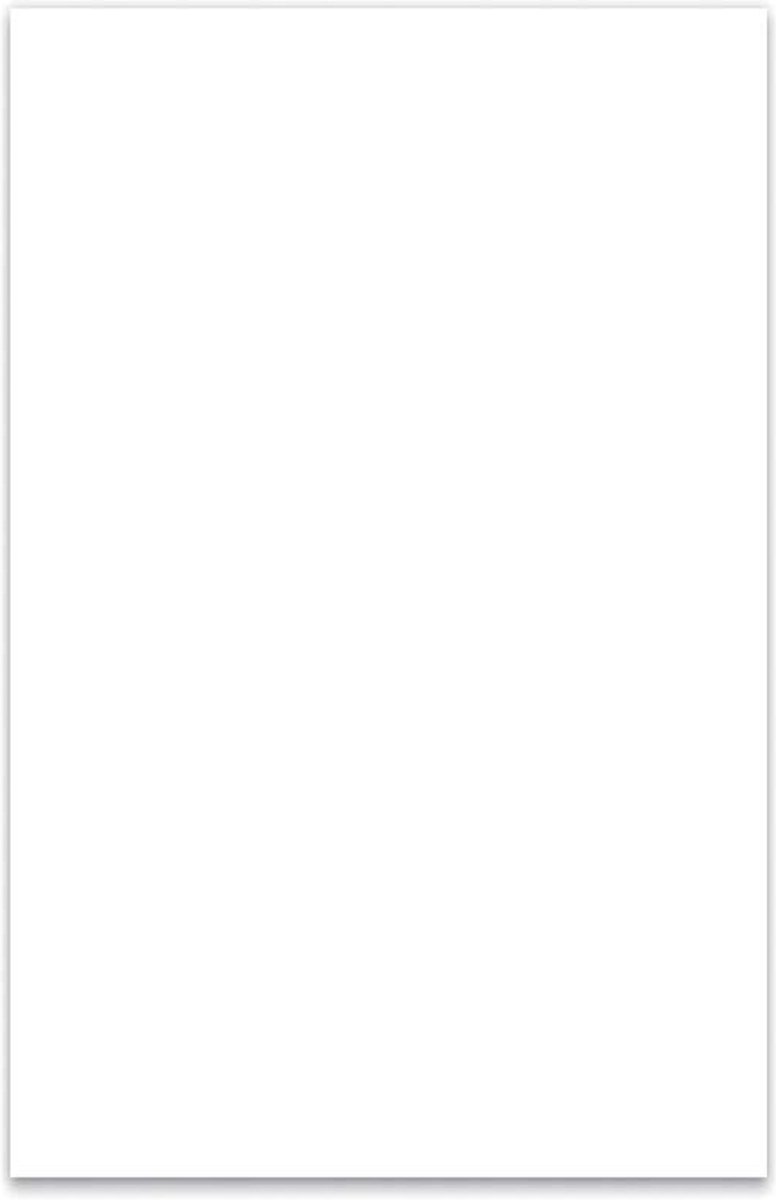 Boston PG-134-W pickguard material, 1 ply, 45x29cm, white