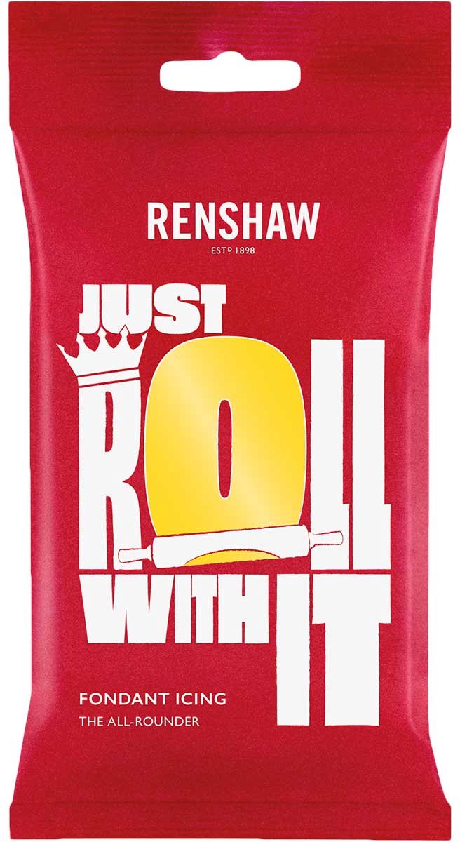 Renshaw Fondant - Geel - 1kg