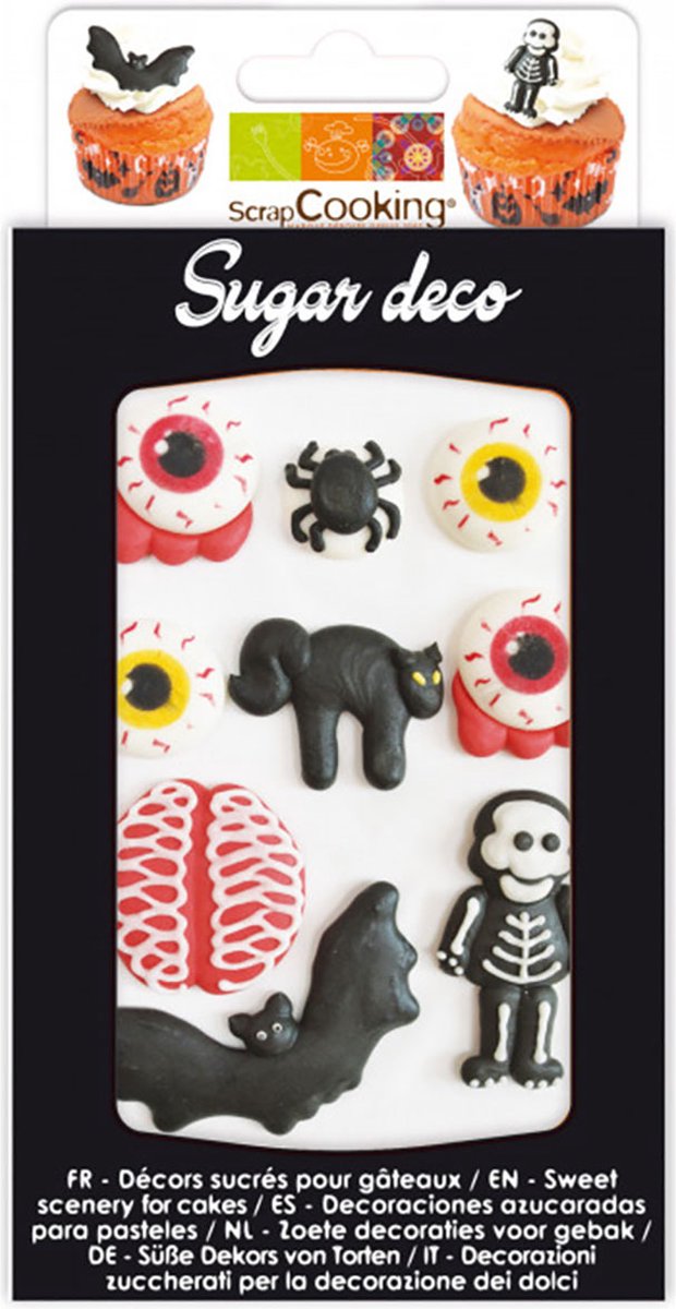 ScrapCooking Suikerdecoraties Horror set/8