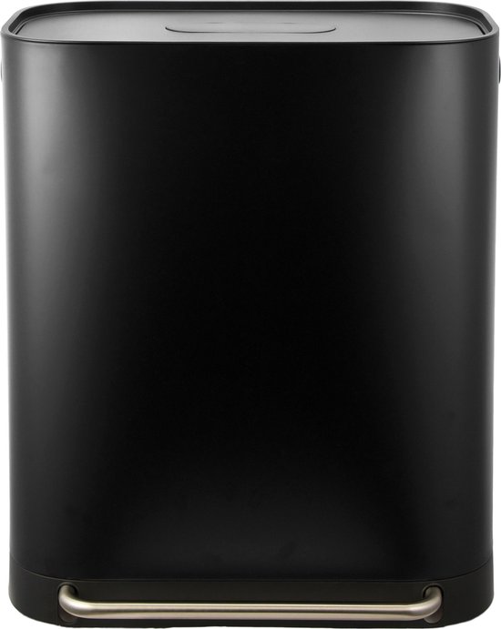 Brabantia Bo Prullenbak - 2 x 30 liter - Afvalscheiding - Matt Steel Fingerprint