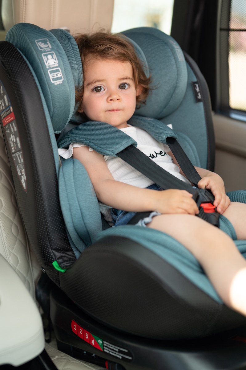 Lorelli Nebula Autostoel voor kinderen, met Isofix, 360 graden draaibaar, 0-36 kg, i-Size, 40-150 cm, groep 0 /1/2/3, babyzitje vanaf de geboorte, 5-punts gordel, verstelbare hoofdsteun