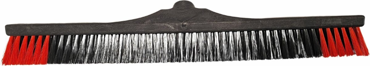 Goedkoopste Veger zacht 60 cm 70 gerecycled rood zwart