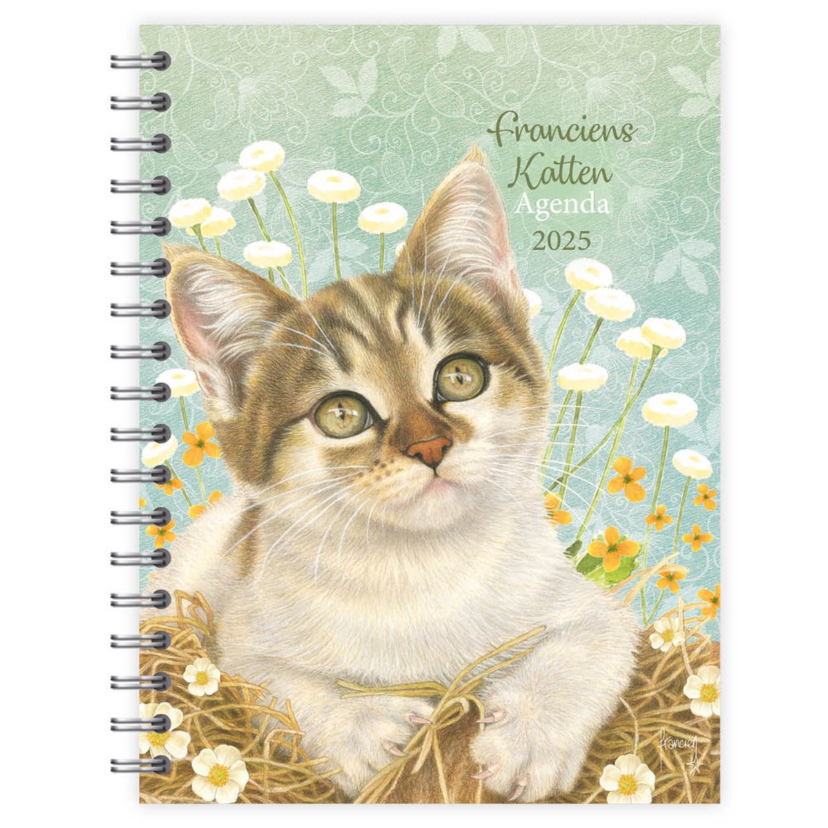 Franciens Katten Bureau-agenda Femke (harde kaft) 2025 op Prijzenvolger.com