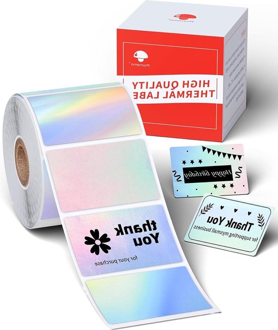 Groene Thermische Labels, Plat, 3,25 X 6,6 Cm, Hotlabel Thermodirect Etiketten Zelfklevende Adreslabels Labelprinter
