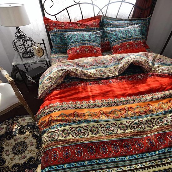 Oosterse Bed-end Spread Sundar Multi-Colour - | Nieuw bij