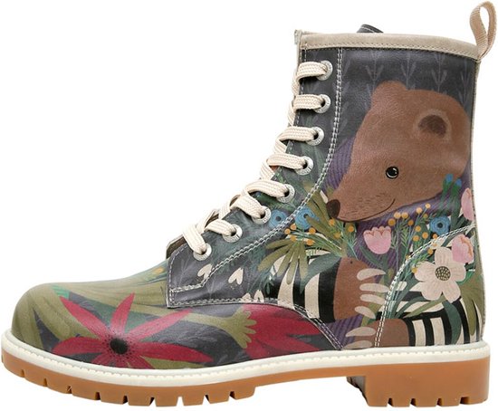 DOGO Bottes femmes pour Femmes - Ours et Fleurs 41
