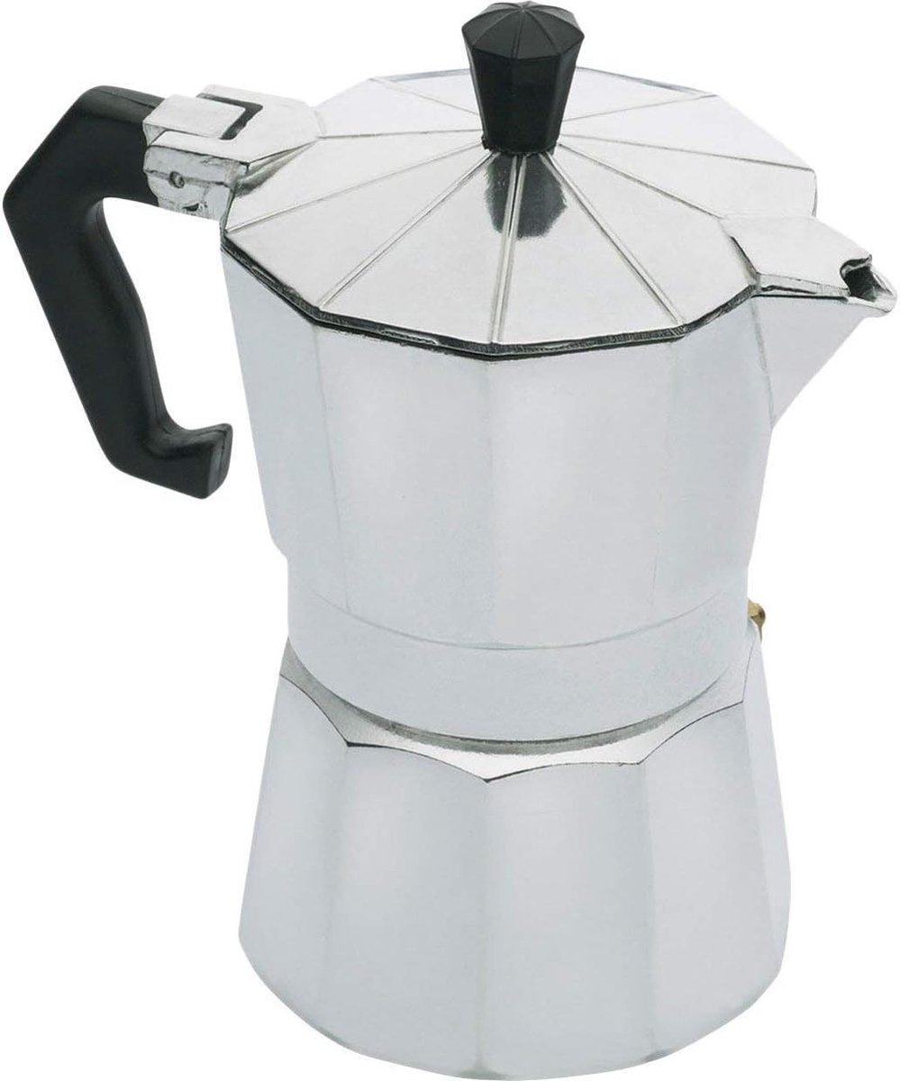 Le'Xpress Italiaanse espressokan - 3 kopjes - RVS