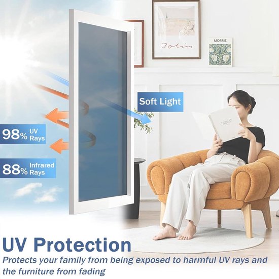 KROMAPOLIS PVC raamfolie, ondoorzichtig, zelfklevend