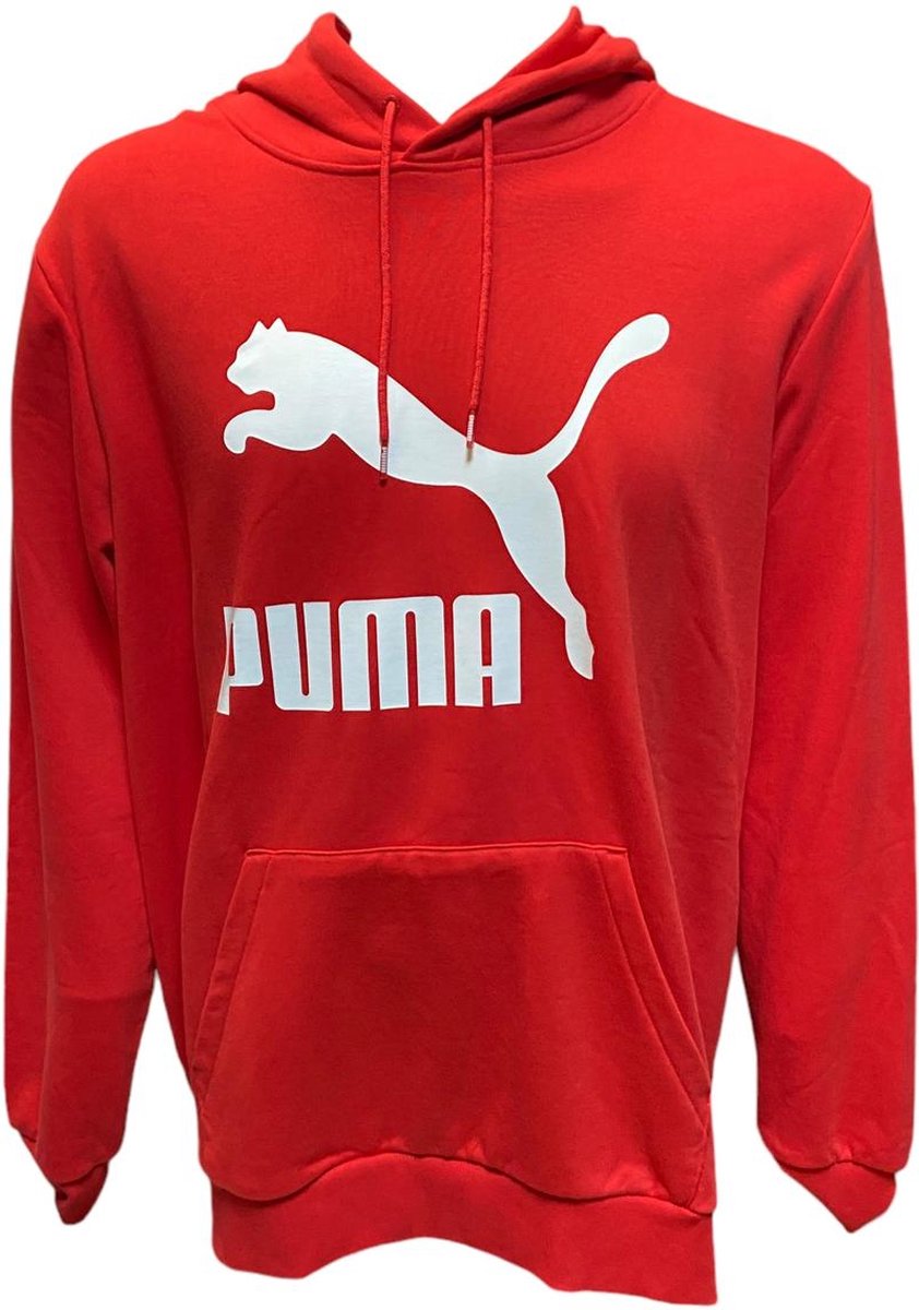 Puma-Hoodie Rood