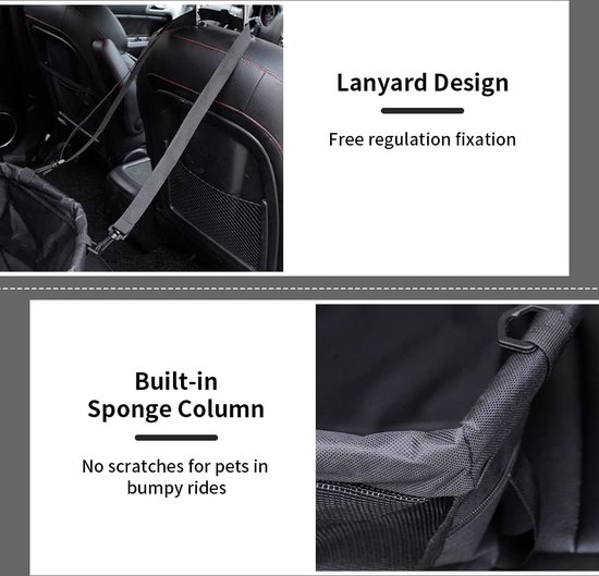 Voiture de panier de chien - chien de siège d’auto - chien de panier de voiture - voiture de siège de chien - coffre de voiture de panier de chien - voiture de coussin de chien - voiture de panier de Chiens