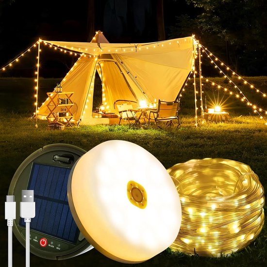 Lampes de secours LED rechargeables par USB, lanternes extérieures