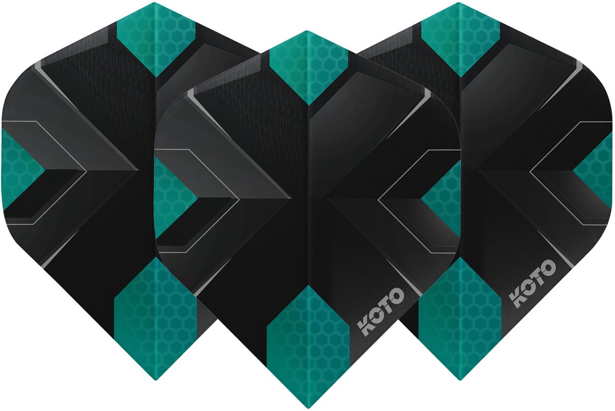 KOTO ZIZ-X NO2 Green - Dart Flights