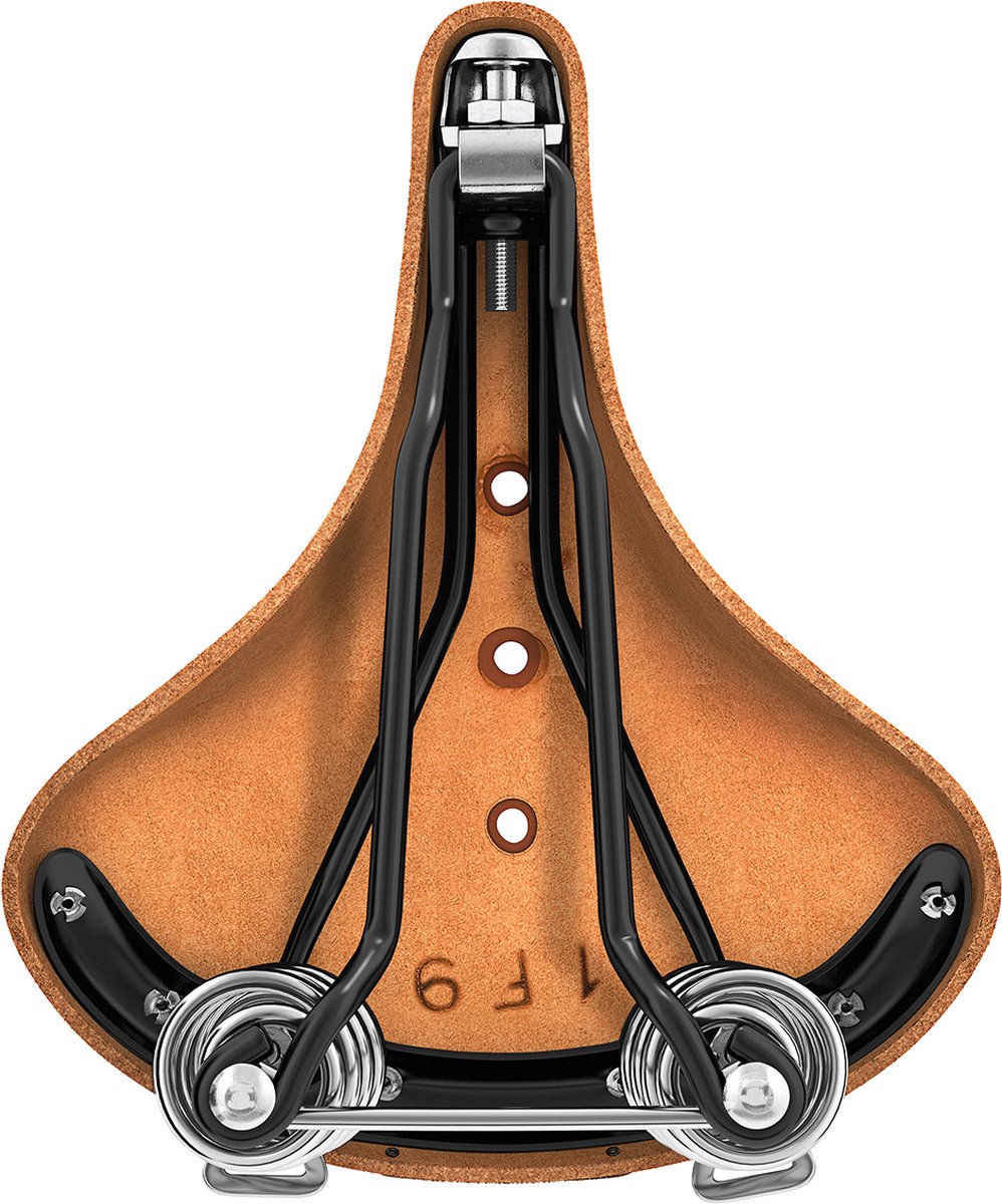 Brooks zadel B67S dames honing - ZDB427DH
