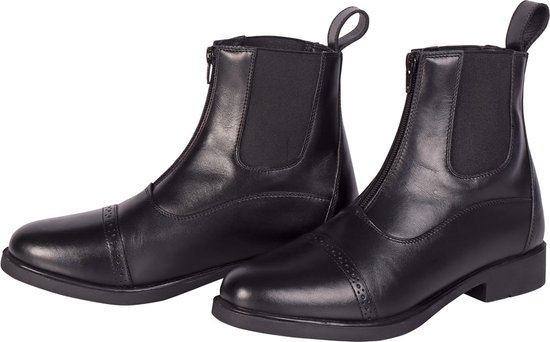 Harry's Horse - Sandown en cuir Jodhpur - Zwart - 40