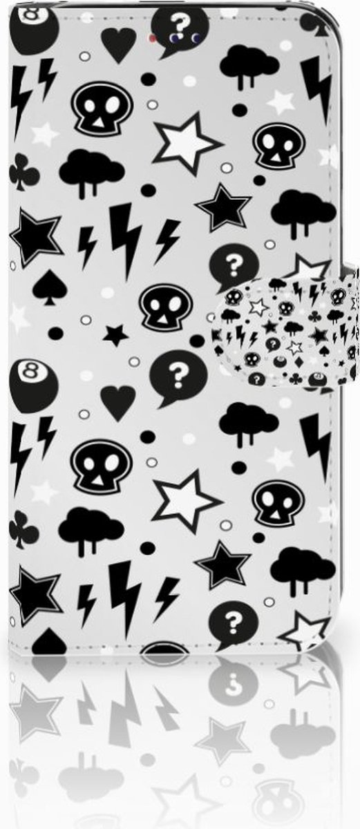 Telefoonhoesje met Naam Samsung Galaxy A10 Silver Punk