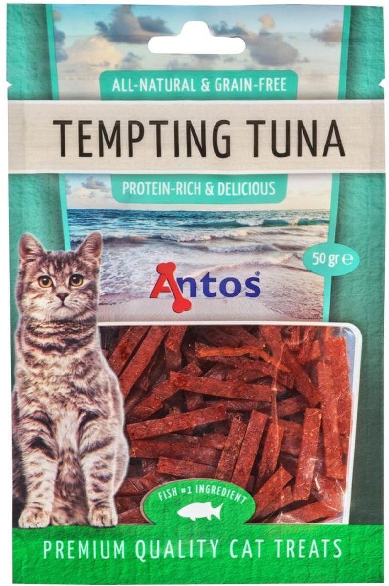 Cat Treats Tempting Tuna 50 gr - kattensnack - graanvrij - glutenvrij