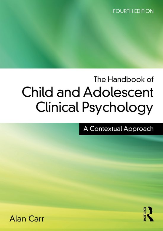 The Handbook of Child and Adolescent Clinical Psychology - cover
