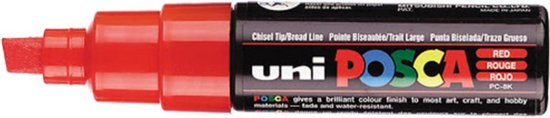 uni-ball Paint Marker op waterbasis Posca PC-8K rood