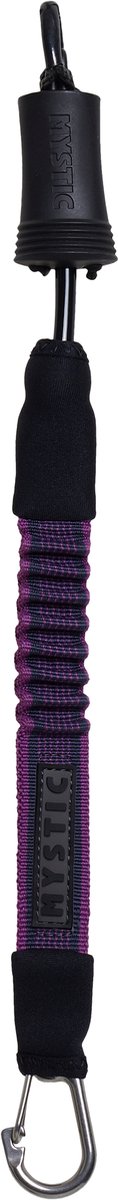 Mystic Kite Safety Leash Short - 2023 - Purple / Grey - O/S
