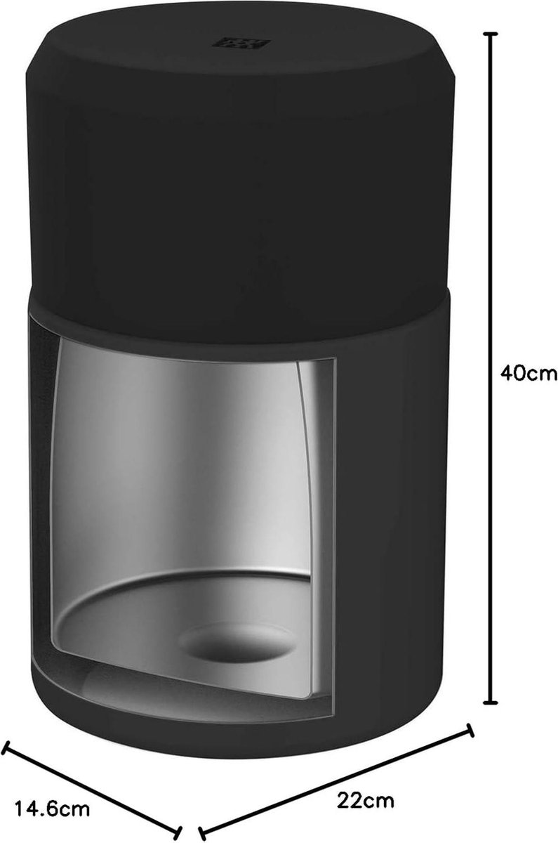 RVS thermosfles 750 ml - dubbelwandige isolatie - Grace is Green