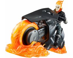 Hasbro Marvel 85th Anniversary Marvel Legends Action Figure met Vehicle Ghost Rider 15 cm Action Figuur
