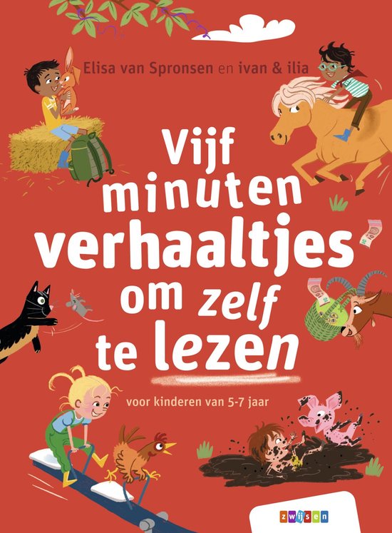 Tien minuten verhalen - Vijf minuten verhaaltjes om zelf te  ... - cover