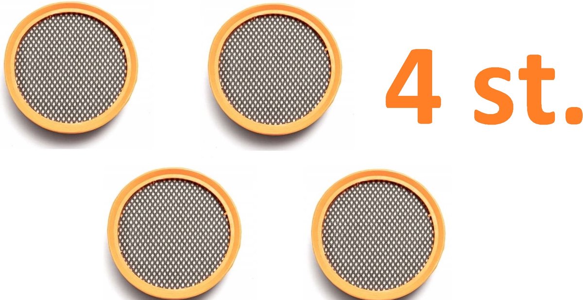 4 x Filter vervanging voor Philips SpeedPro en SpeedPro Aqua stofzuigers - Filters zijn compatibel met: SpeedPro / SpeedPro Aqua 5000 / 5000 Aqua - FC6721 - FC6722 - FC6723 - FC6724 - FC6725 - FC6726 - FC6727 - FC6728 - FC6729