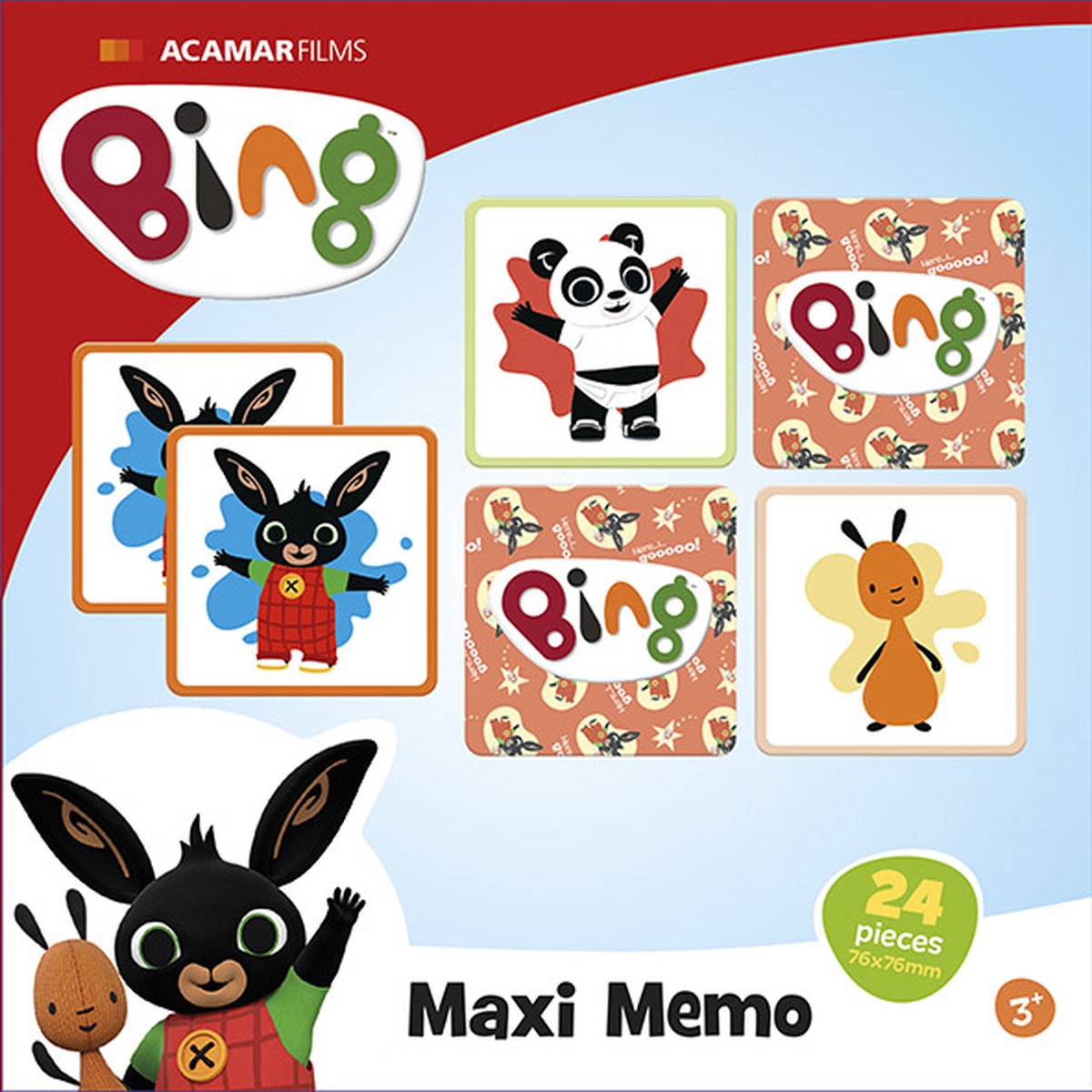 Bing maxi memo spelletje met extra grote kaarten - educatief speelgoed - junior geheugenspel - vanaf 3 jaar - Bambolino Toys cadeau tip — afbeelding 15