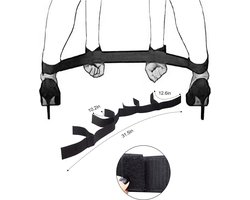 CHPN - Handboeien- Enkelboeien- Boeienset voor volwassenen - Seksspeeltje - Seks attributen - Bondage - Handcuffs - Zwart