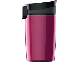 Thermosbeker 027 L Miracle Berry - Vrij van schadelijke stoffen - Geïsoleerde koffiemok - Lekvrije koffiebeker - Roestvrij staal - Onderweg - 1 stuk
