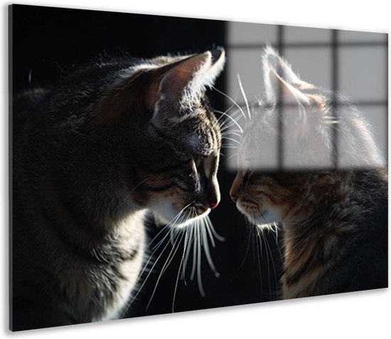- Dieren schilderij glas - Schilderij dieren - Schilderij acrylglas - acrylglas