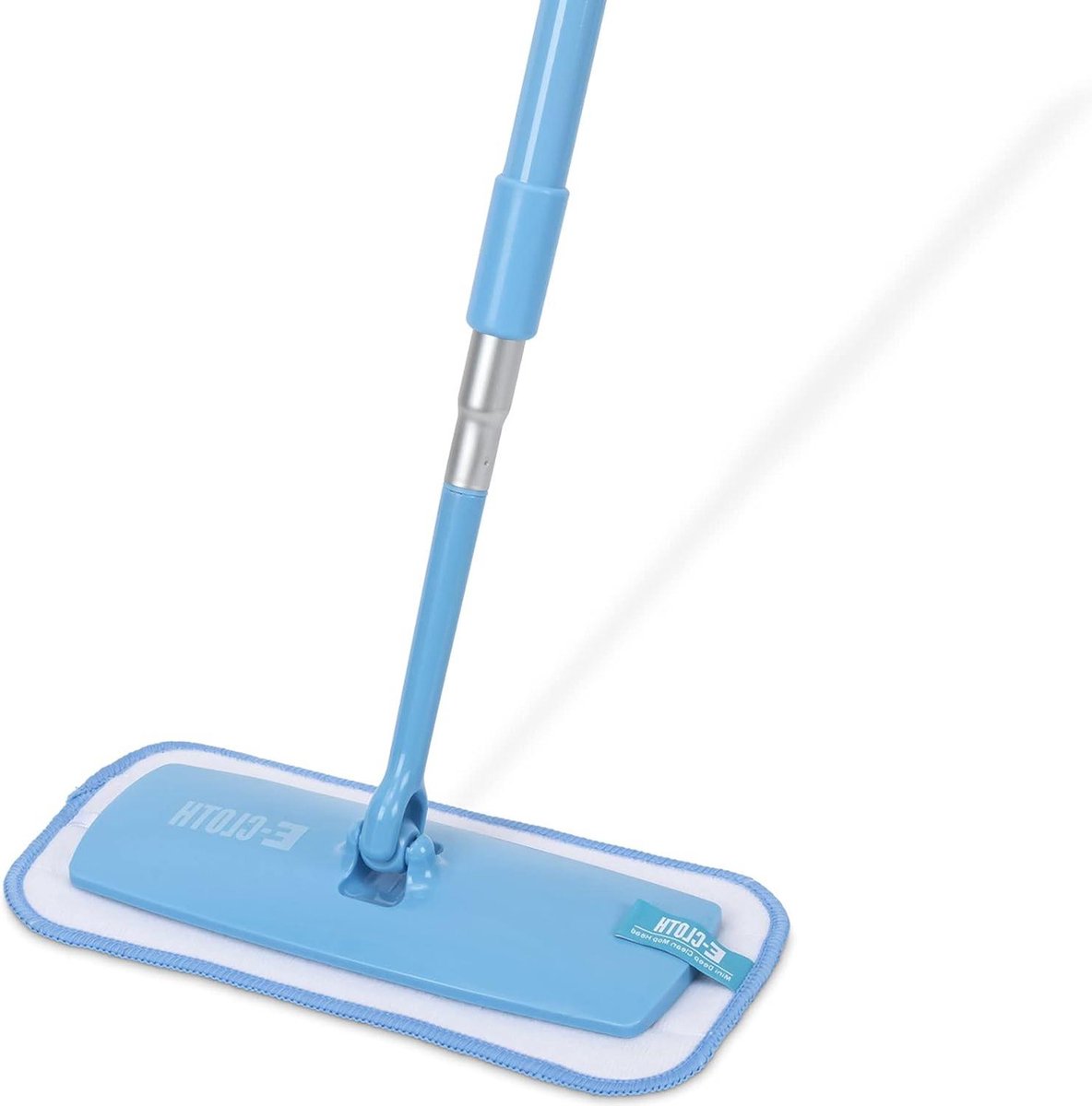 Goedkoopste Deep Clean mini-dweil microvezel - blauw en zilver - 1 stuk - hoogwaardige kwaliteit