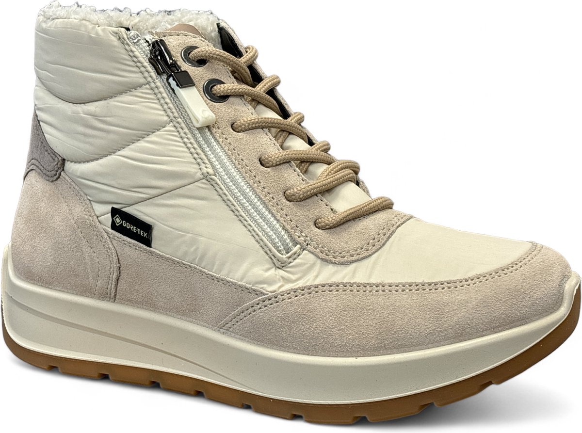 Ara -Dames - off-white-crÈme-ivoorkleur - bottines - maat 37