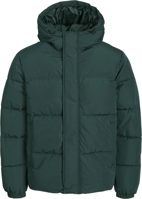 JACK&JONES - JJEBRADLEY PUFFER HOOD SN - Heren - Buitenjassen