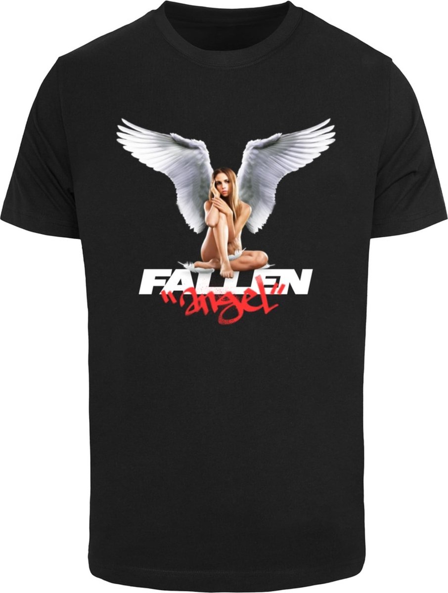Mister Tee Fallen Angel Heren T-shirt XXL Zwart
