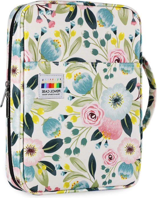 Grote etui met 304 sleuven Kleurrijk Etui of 300 kleuren potloden