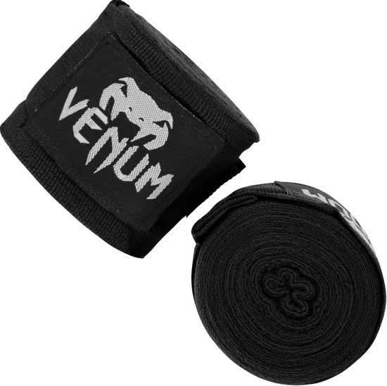 Venum Unisex Adult Kontact elleboogbeschermers, zwart, zilver