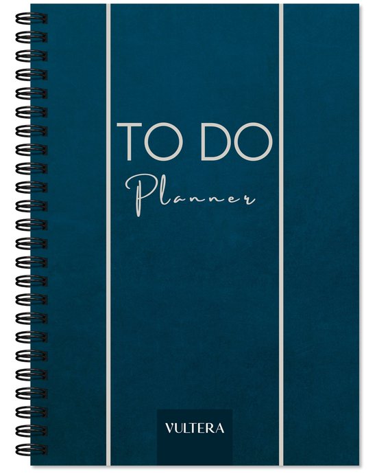 Foto: To do planner dagplanner to do lijst to do list daily planner notitieboek classic