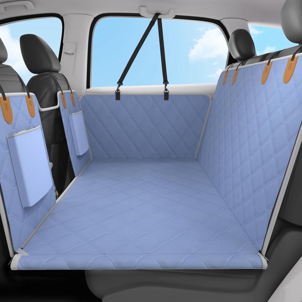 Image of Achterbank verlengstuk voor honden - auto veiligheid - extra ruimte