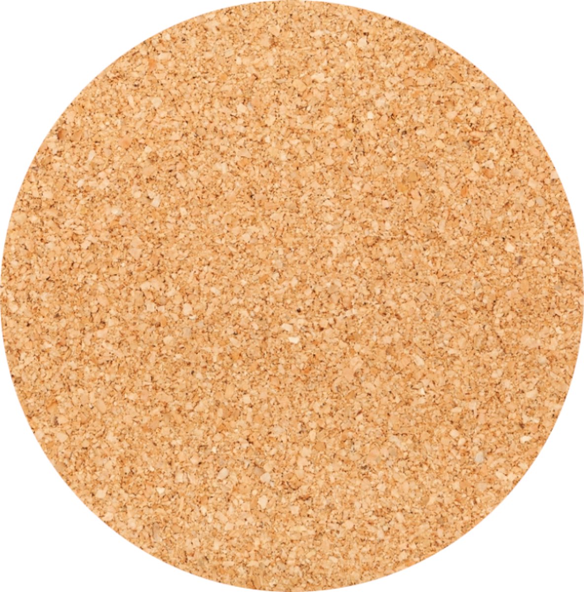 Kurk24 - Rond prikbord - 58cm - zelfklevend