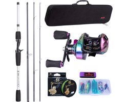Nivard Visspullen - Viskoffer - Tacklebox - Kunstaas - Vis Accessoires - Hengelsport - Spullen - Roofvis - Karper - Snoek - Veelkleurig Rechterhand