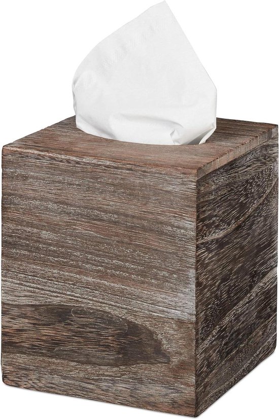 Art deco - Metalen - Zwarte - Tissue box kopen? | Korting tot 45